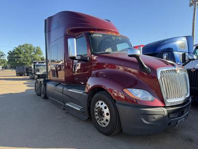 International LT Sleeper Semi Truck - 75" Raised Roof Sleeper, Cummins 450HP, 12 Speed Endurant Amt