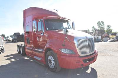 International ProStar Sleeper Semi Truck - 72" Mid Roof Sleeper, MAXXFORCE 13 450HP, 10 Speed Manual