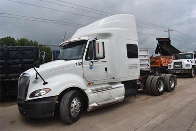 International ProStar Sleeper Semi Truck - 75" Raised Roof Sleeper, Cummins 450HP, 10 Speed Manual