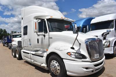 International ProStar Sleeper Semi Truck - 72" Raised Roof Sleeper, Cummins 450HP, 10 Speed Manual