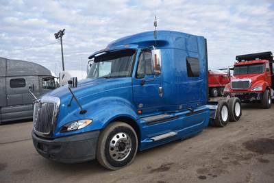 International ProStar Sleeper Semi Truck - 76" Mid Roof Sleeper, N13 450HP, Amt