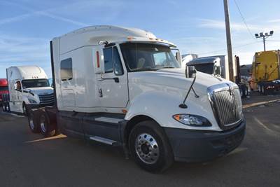 International ProStar Sleeper Semi Truck - 74" Mid Roof Sleeper, MAXXFORCE 13 450HP, 10 Speed Manual