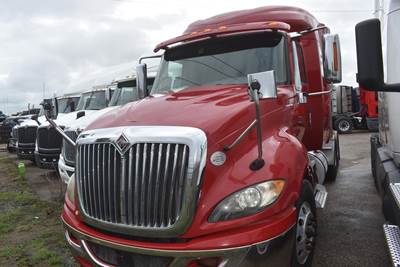 International ProStar Sleeper Semi Truck - 52" Mid Roof Sleeper, N13 450HP, 10 Speed Ultrashift Amt