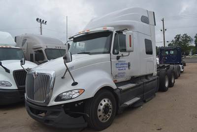International ProStar Sleeper Semi Truck - 75" Raised Roof Sleeper, Cummins 450HP, 10 Speed Manual