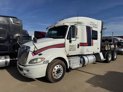 International ProStar Sleeper Semi Truck - 75" Raised Roof Sleeper, Cummins 450HP, 10 Speed Manual