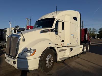 Kenworth T680 Sleeper Semi Truck - 76" Raised Roof Sleeper, Paccar 455HP, 9 Speed Manual