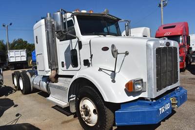 Peterbilt 365 Sleeper Semi Truck - 36" Flat Top Sleeper, Cummins 450HP, 8Ll Manual