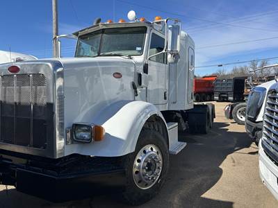 Peterbilt 365 Sleeper Semi Truck - 36" Flat Top Sleeper, Cummins 410HP, 8Ll Manual