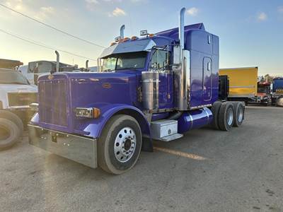 Peterbilt 379 Sleeper Semi Truck - 63" Mid Roof Sleeper, Cummins 460HP, 13 Speed Manual