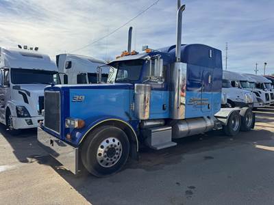Peterbilt 379 Sleeper Semi Truck - 70" Mid Roof Sleeper, Caterpillar 450HP, 13 Speed Manual