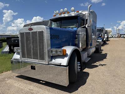 Peterbilt 379EXHD Sleeper Semi Truck - 63" Mid Roof Sleeper, Caterpillar 475HP, 10 Speed Manual