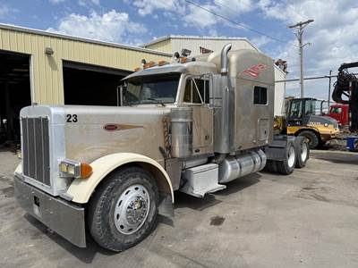 Peterbilt 379EXHD Sleeper Semi Truck - 63" Mid Roof Sleeper, Cummins 500HP, 10 Speed Manual