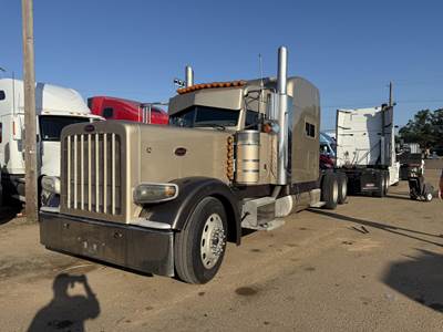 Peterbilt 389 Sleeper Semi Truck - 70" Mid Roof Sleeper, Cummins 565HP, 13 Speed Manual