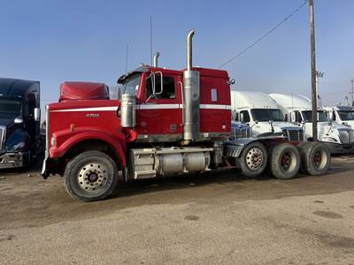 Western Star 4900 Tri Axle Sleeper Semi Truck - 36" Flat Top Sleeper, Detroit 505HP, 18 Speed Ultrashift Plus Amt