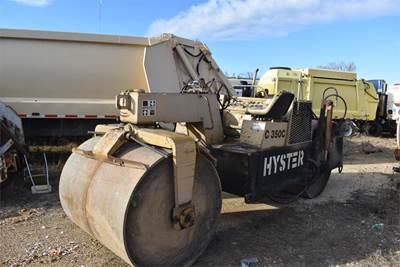 Hyster C350C Smooth Drum Roller Compactor
