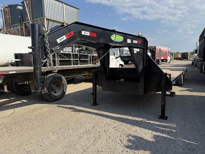 AMACSA SINGLE AXLE GOOSENECK Tag Trailer