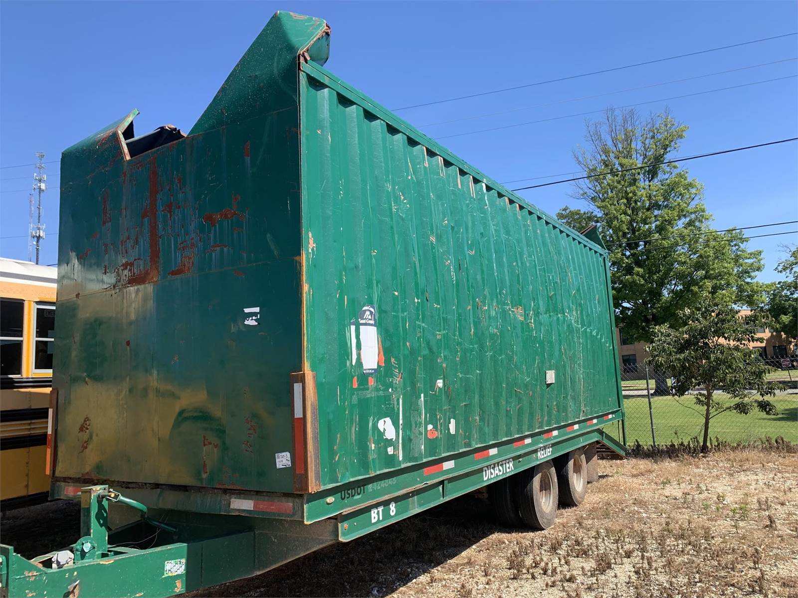 1987 Belshe DEBRIS TRAILER Tag Trailer For Sale | Covington, TN