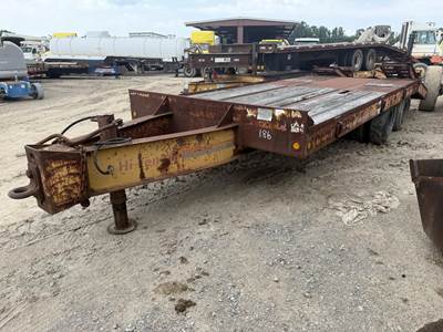 Eager Beaver 28ft Tandem Axle Steel Tag Trailer