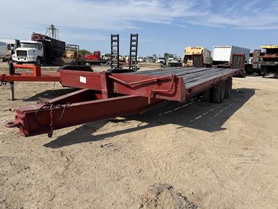 HARRIS 30 FT PINTLE Tandem Axle Tag Trailer