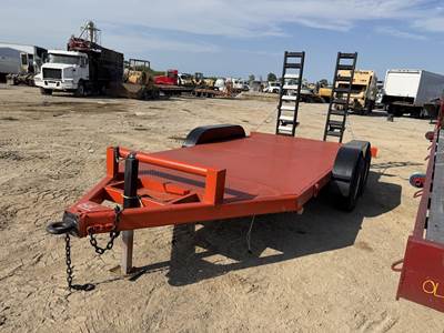Homemade 17 FT TAG TRAILER Tandem Axle Tag Trailer - Fixed Axle