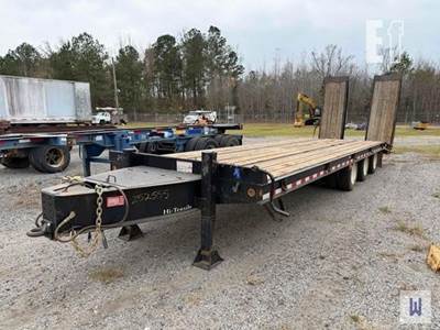 Kaufman 30 TON TRI-AXLE PINTLE Tag Trailer