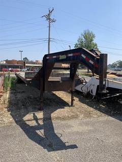 PJ Trailers 40x96 Tandem Axle Steel Tag Trailer - Spring, Fixed Axle