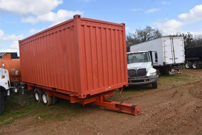 SDP 20ft Tandem Axle Steel Tag Trailer