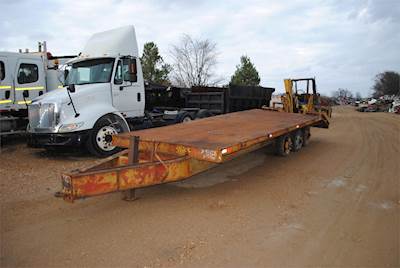 Shop Built 15 TON Tag Trailer