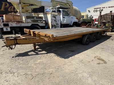UTLO 12 TON PINTLE Tag Trailer