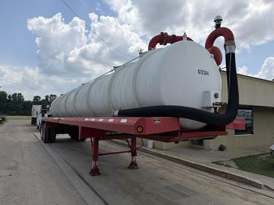 Dragon 39ft Tandem Axle Vacuum Tank Trailer - Spring, Fixed Axle