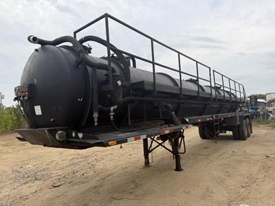 Shop Built 130 Barrel Vacuum Tank Trailer