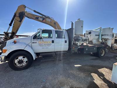 Ford F-650 Single Axle Vacuum Truck - Caterpillar, 250HP, Automatic