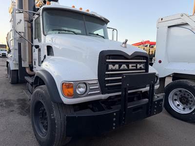 Mack Granite CV713 Tandem Axle Vacuum Truck - E7, 410HP, 10 Speed Manual