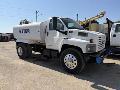 Chevrolet Kodiak C6500 2000 Gallon Water Truck - Caterpillar 230HP, 6 Speed Manual
