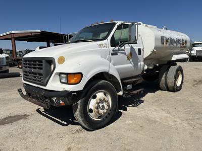 Ford F-650 2000 Gallon Water Truck - Caterpillar 230HP, 6 Speed Manual