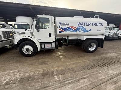 Freightliner M2 106 2500 Gallon Water Truck - Cummins 240HP, Automatic