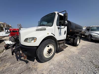 Freightliner M2 106 2000 Gallon Water Truck - Caterpillar 210HP, 6 Speed Manual