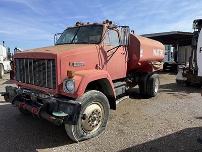 GMC Brigadier 2500 Gallon Water Truck - Cummins 350HP, 9 Speed Manual