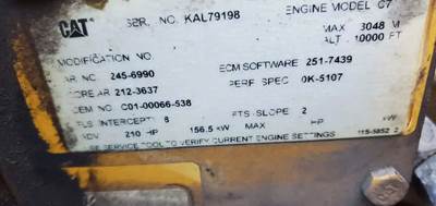 Caterpillar C7 Engine for a 2005 Freightliner M2 106