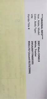 Mack CH613 Fuel Tank