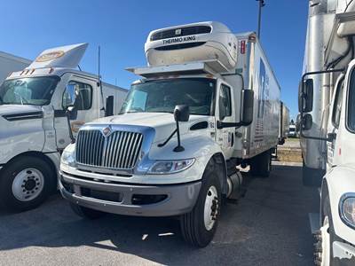 2022 International MV607 Refrigerated Box Truck
