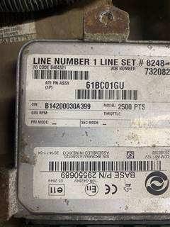 #1596 2012 Allison 2500PTS Transmission Control Module (TCM)