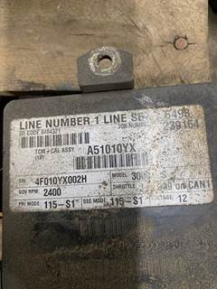 #1600 2012 Allison A51 3000PTS Transmission Control Module (TCM)