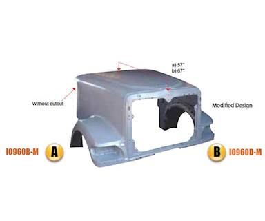 International 9900i Hood