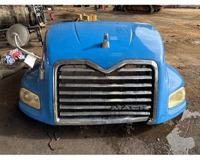 Used 2014 Mack Pinnacle CXU613 Complete Hood for Mack CXU600, Blue