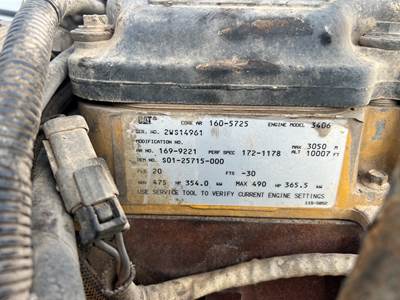 1999 Caterpillar 3406E Engine