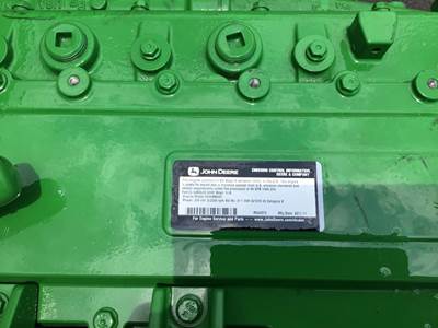 John Deere 6090HN006 Diesel Engine
