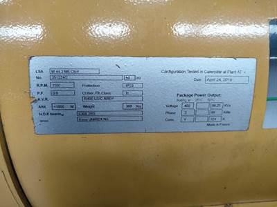 Caterpillar C4.4 Generator