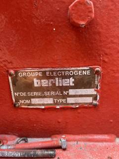 Poyaud Diesel OYAUD DIESEL B6L85 GENERATOR 500KVA USED Diesel Generator