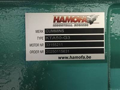 Cummins KTA50-G3 RECONDITIONED